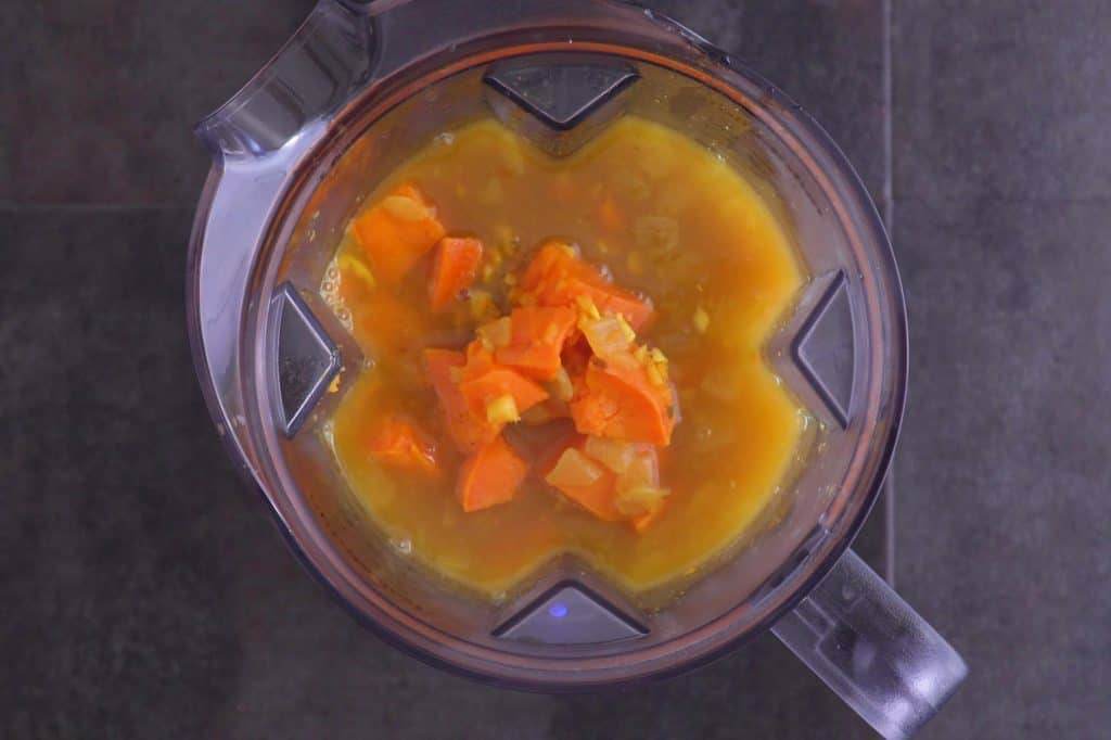 Blended Sweet Potato Soup