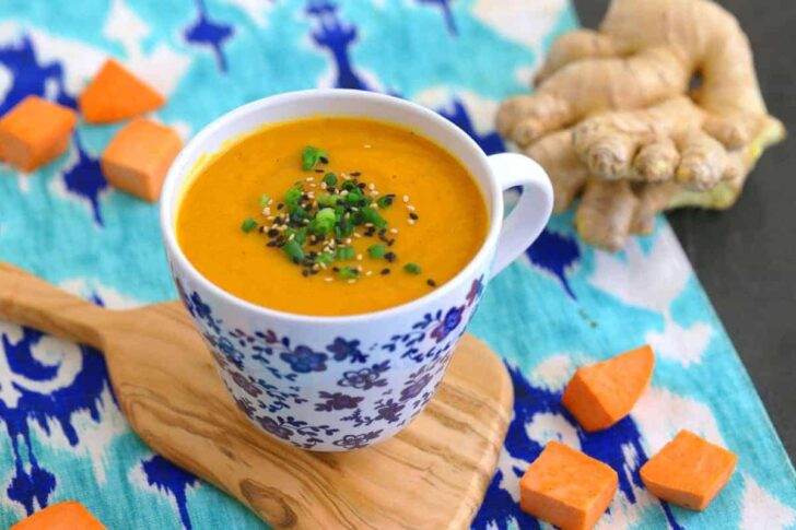 Vegan Sweet Potato Soup
