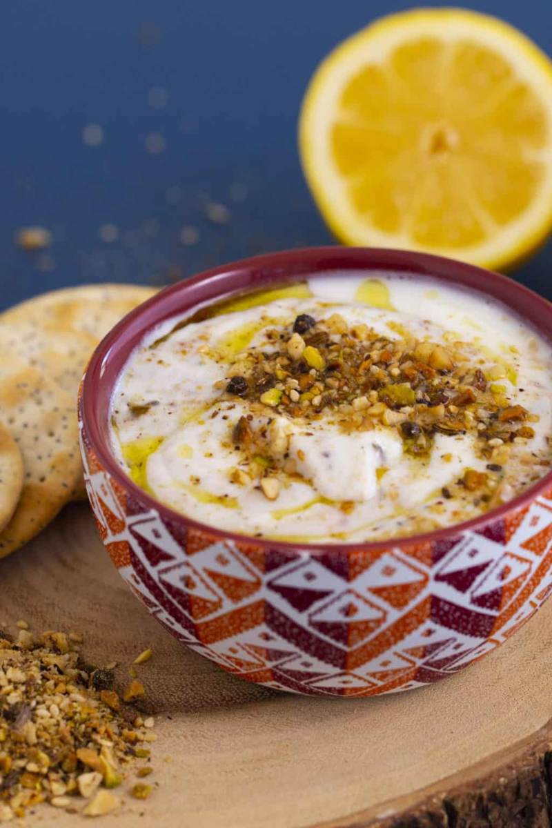 How to Make Dukkah Yogurt Dip