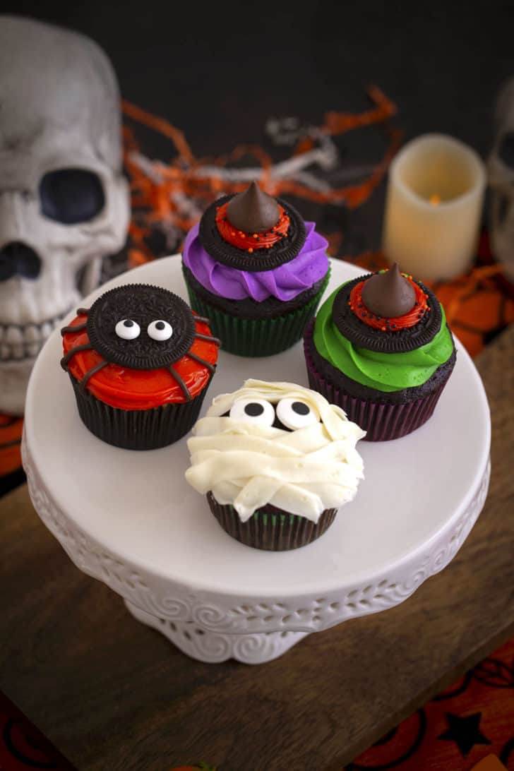 Easy Halloween Cupcakes