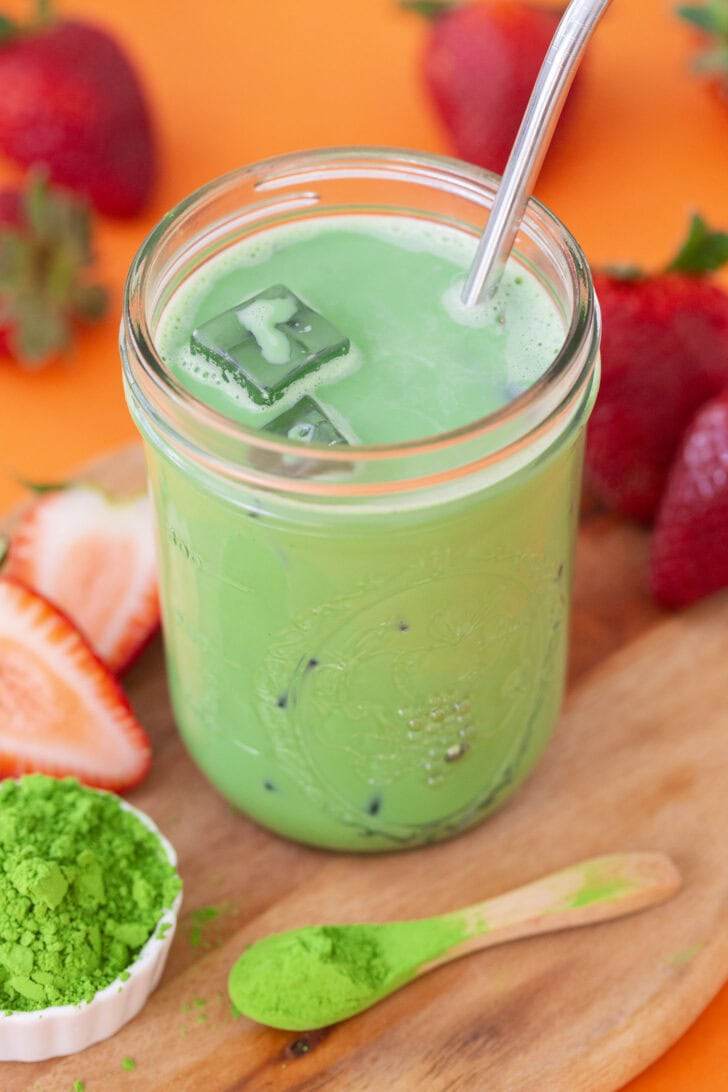 Easy Iced Matcha Latte Recipe