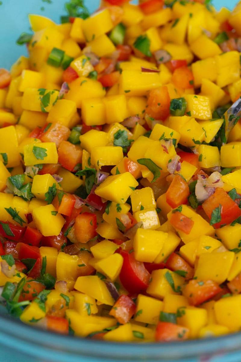 Simple Mango Salsa