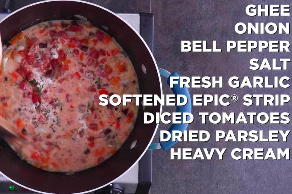 Add all easy meat sauce ingredients into pot