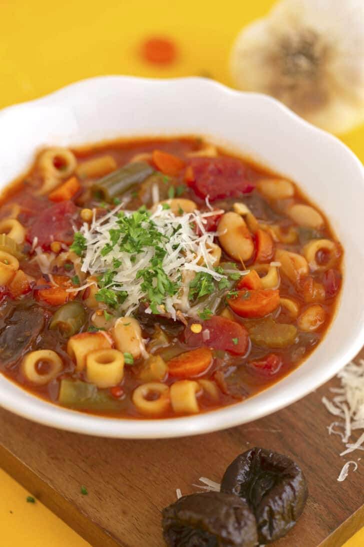 Easy Minestrone Soup Recipe