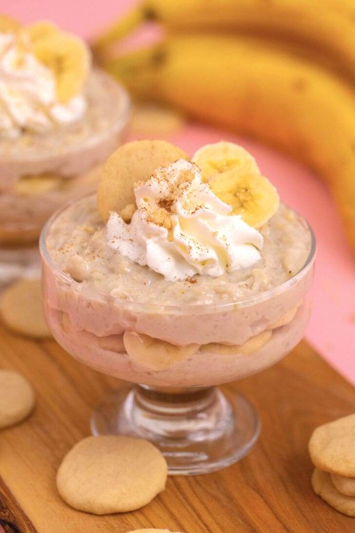 Homemade Banana Pudding without Eggs