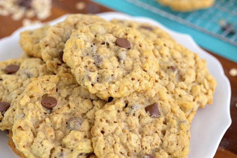 Eggless Oatmeal Chocolate Chip Cookie Recipe