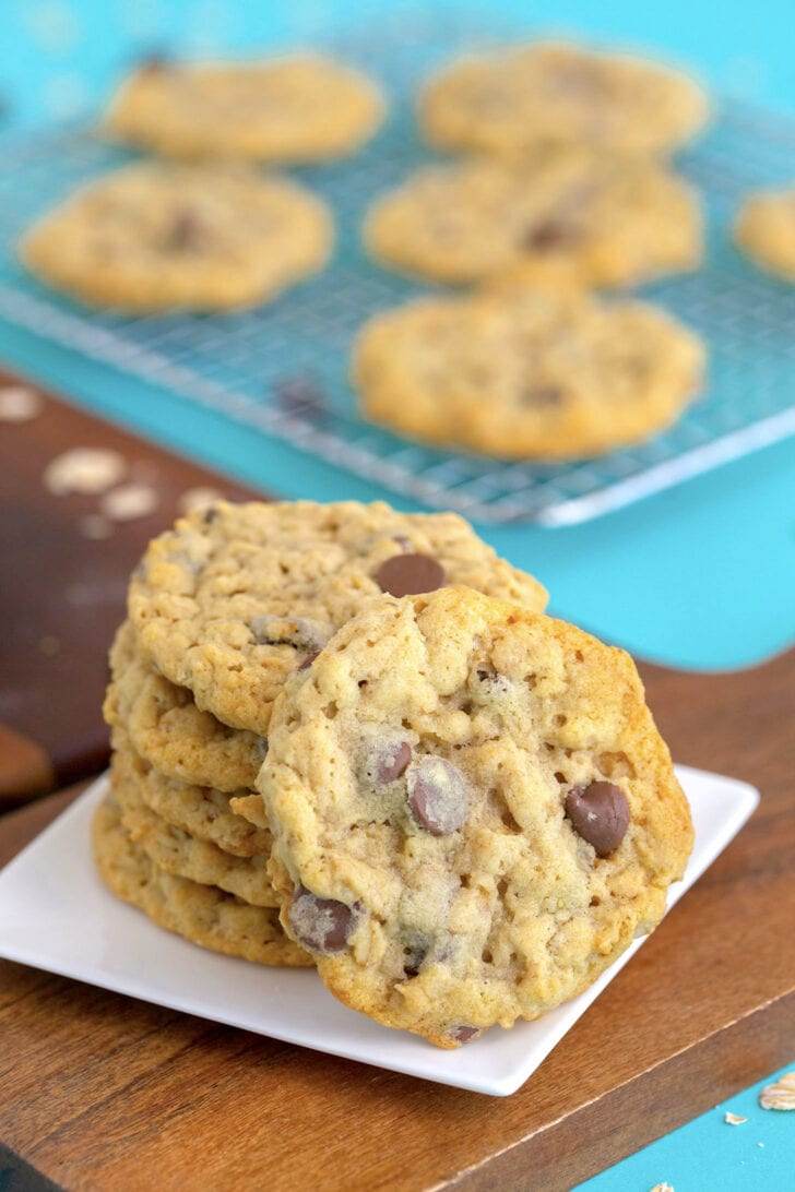 Eggless Oatmeal Cookies
