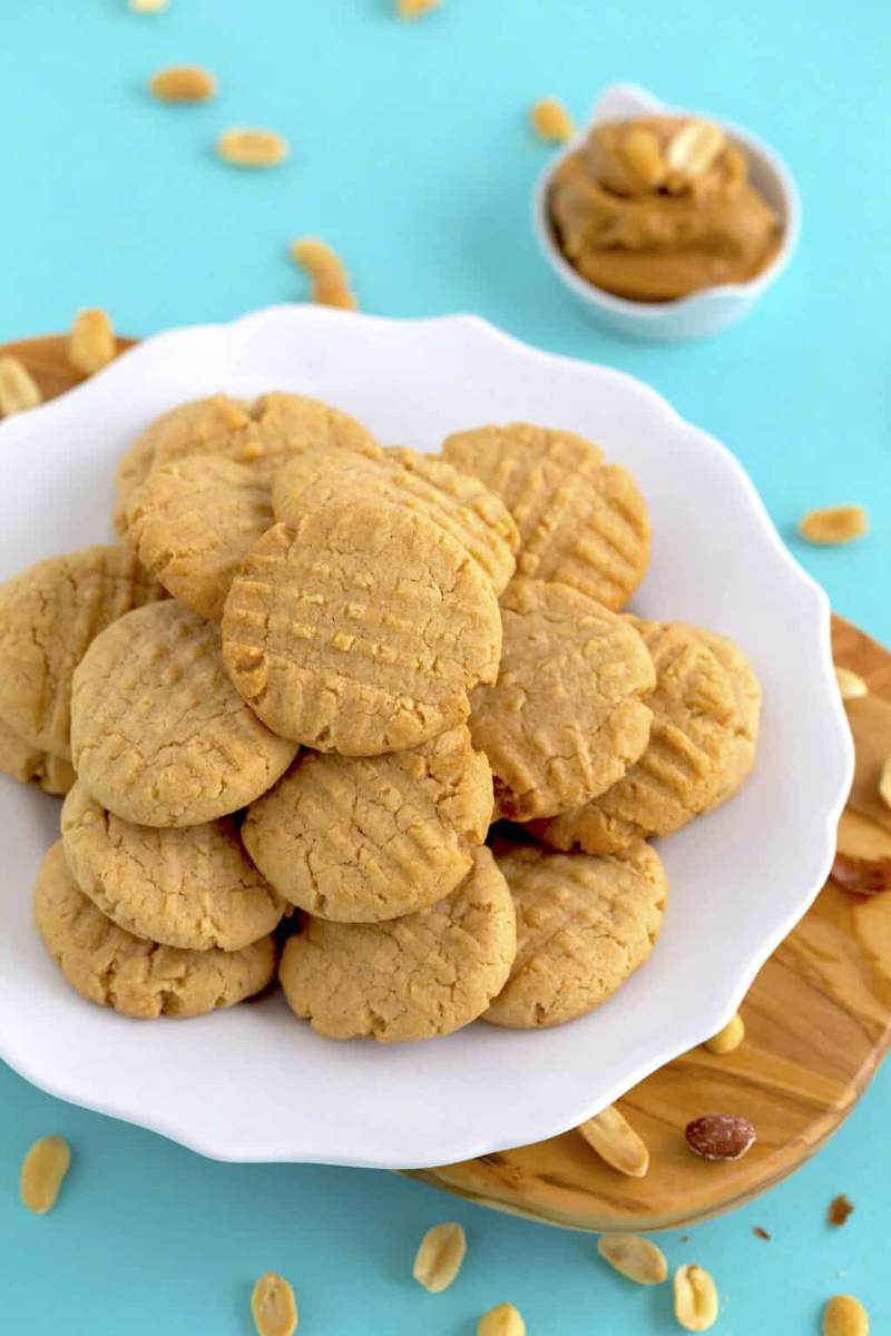 Peanut Butter Cookies without Eggs