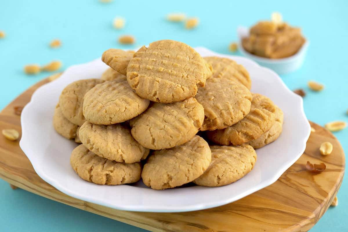 Egg Free Peanut Butter Cookies