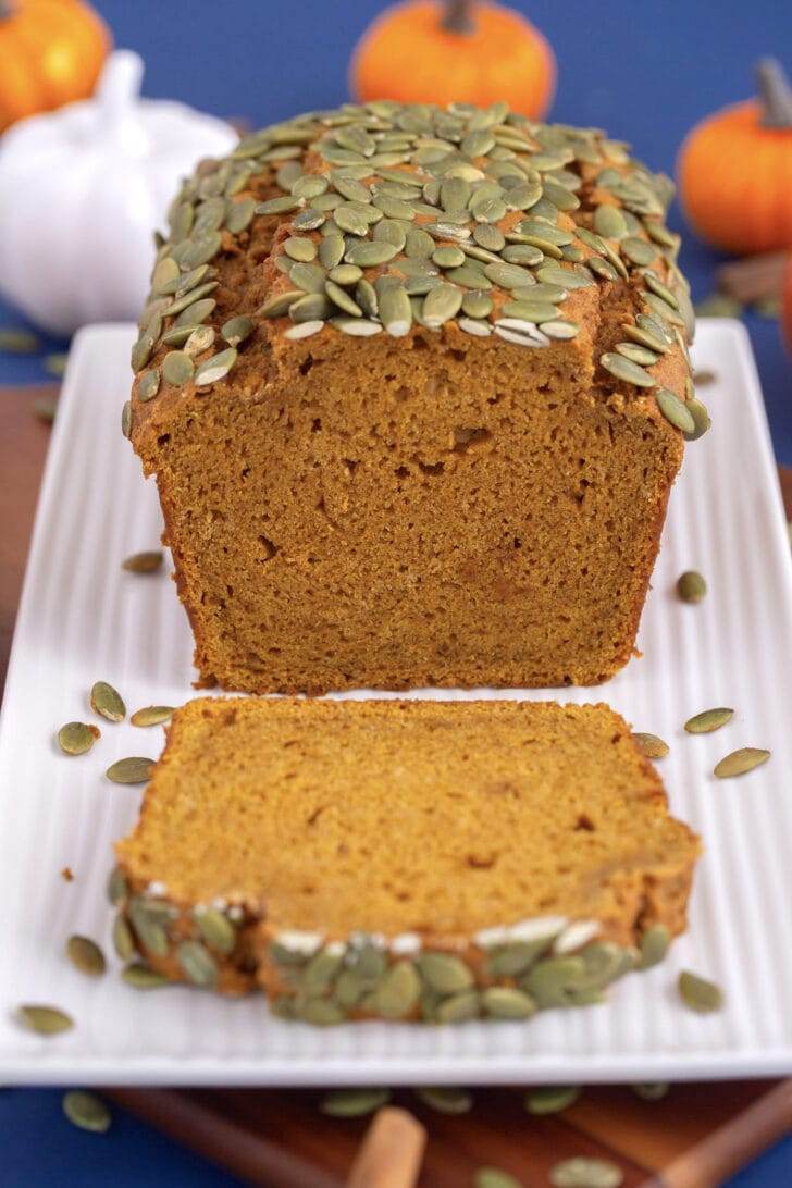 Easy Eggless Pumpkin Bread Recipe