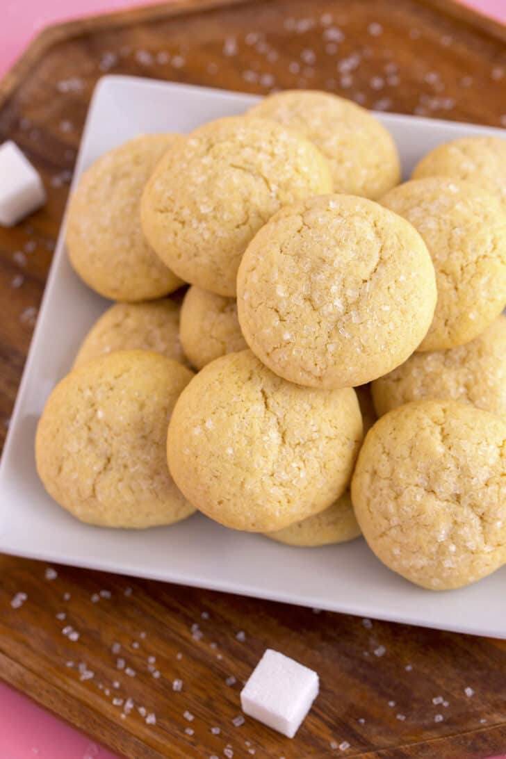 Eggless Sugar Cookies