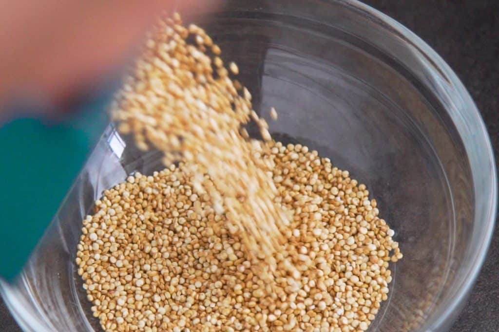 Puffed Quinoa Kale Salad Recipe