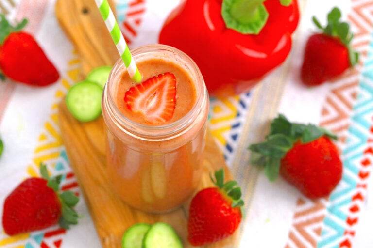Cucumber Bell Pepper Smoothie
