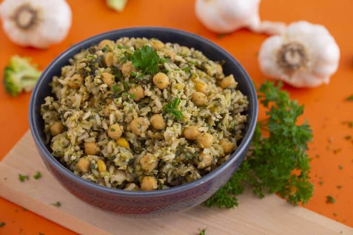 Garlic Chicken Rice Bowl Recipe