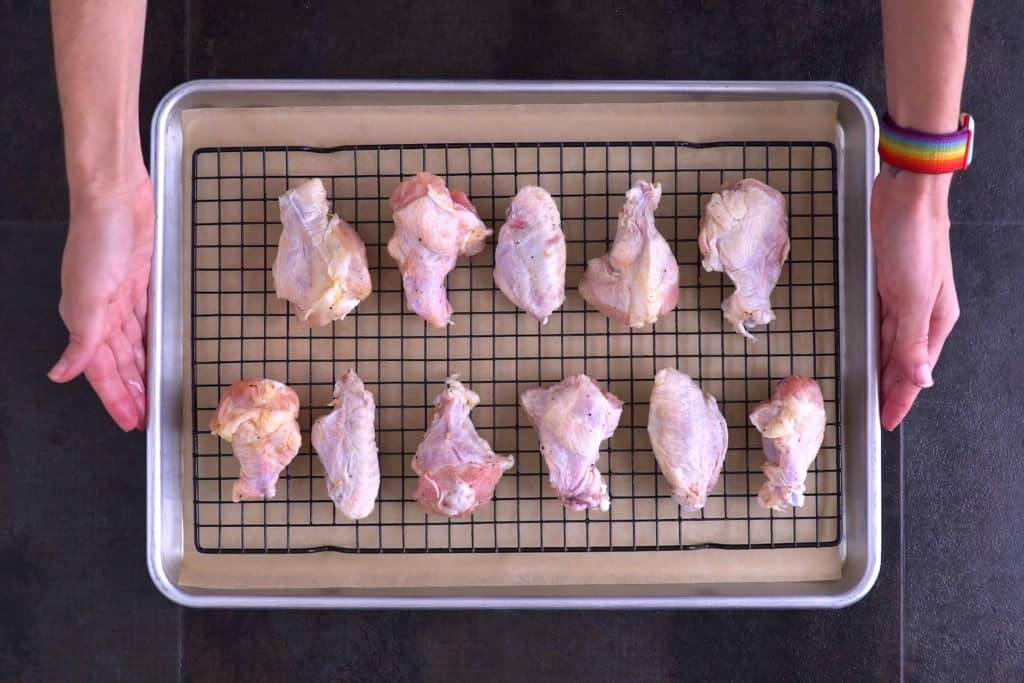 Baked Garlic Parmesan Wings