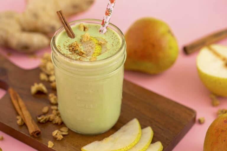 Cinnamon Pear Ginger Smoothie