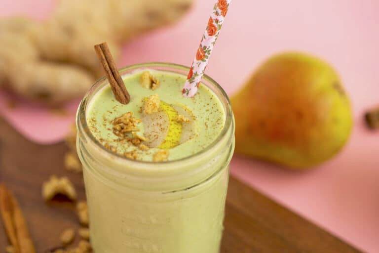 Pear Spinach Smoothie