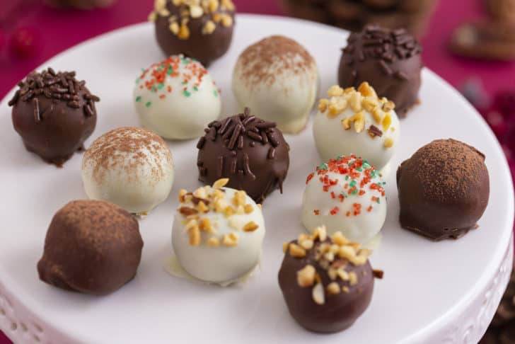 Chocolate Gingerbread Truffles