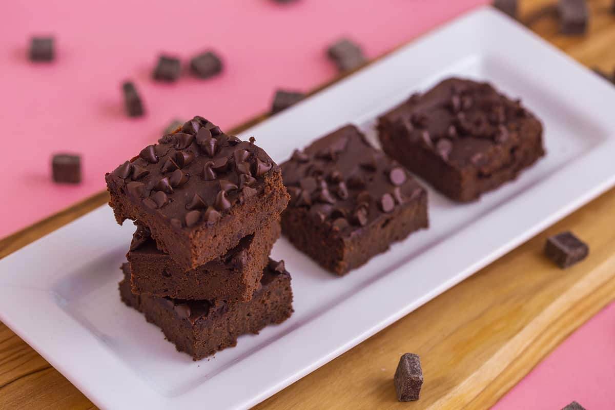 Flourless Black Bean Brownies