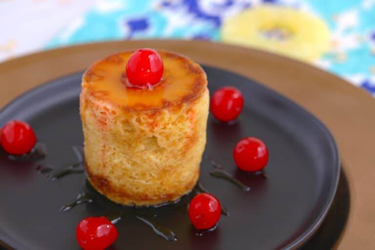 Oat Flour Mug Cake Recipes - Pineapple Upside Down Mug Cake