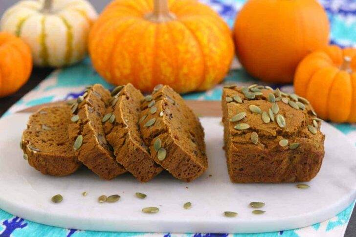 Gluten Free Pumpkin Bread with Rice Flour