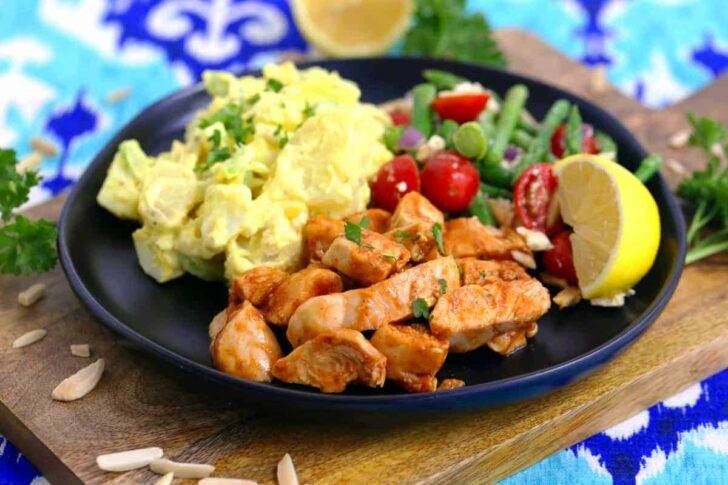 Grilled BBQ Chicken Meal Prep Bowl, barbecue chicken breast, side dishes for bbq chicken, how long to grill chicken tenders, grilled chicken tenders recipes, bbq chicken lunch ideas, healthy lunches for work, cold lunch ideas, cheap easy meals