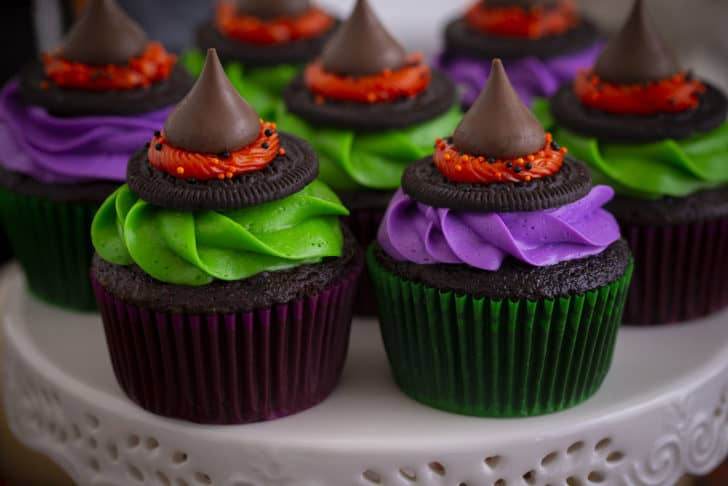 How to Make Witch Hat Cupcakes