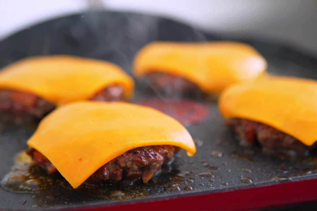 Spicy BBQ Cheeseburger Sliders Recipe