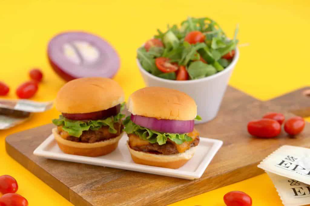 Hawaiian Roll Burger Sliders