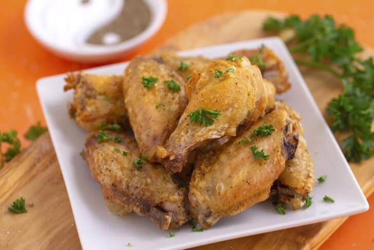 Crispy Healthy Chicken Wings in the Oven