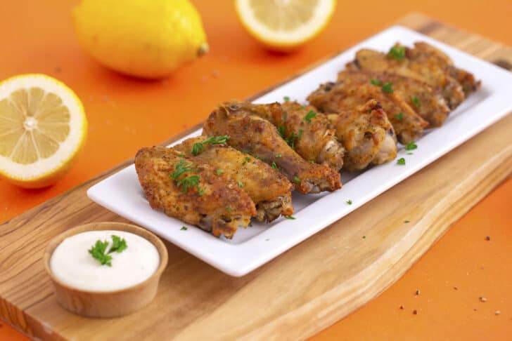 Baked Ranch Chicken Wings