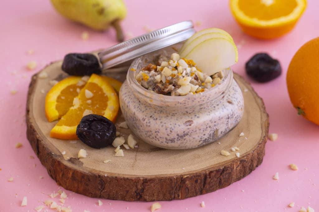 Autumn-Inspired Healthy Chia Pudding