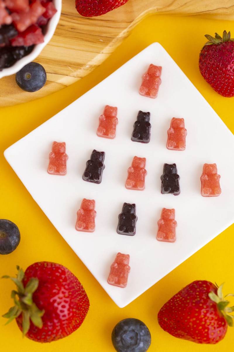 Fruit Juice Gummy Bear Recipe