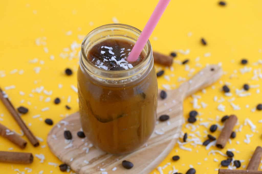 Cinnamon Coconut Iced Coffee