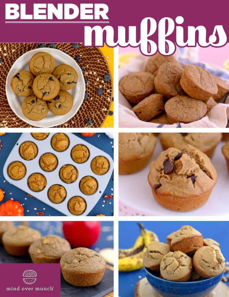Healthy oatmeal blender muffins, no flour muffins, flourless oatmeal muffins, how to make flourless blender muffins, blender breakfast muffins, blender muffins oats, healthy oat muffins, baked oatmeal breakfast muffins, easy healthy muffins, meal prep breakfast ideas