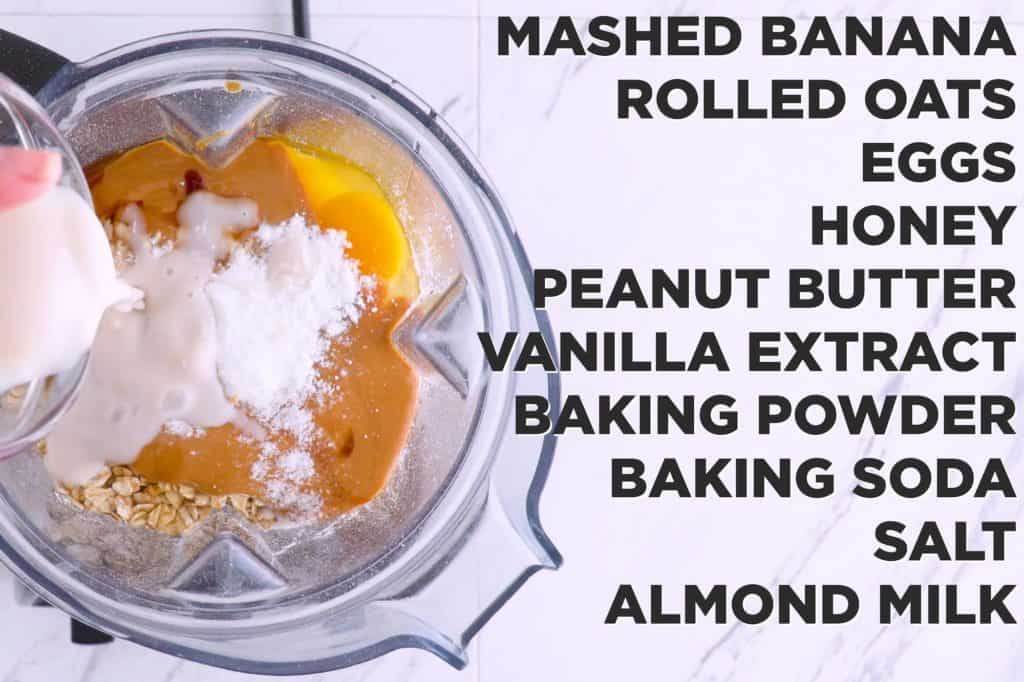Oatmeal blender muffins, flourless blender muffins, oatmeal muffins no flour, how to make healthy muffins, gluten free breakfast muffins, blender muffins recipe, oat muffin recipe no flour, healthy breakfast muffins for kids, simple breakfast recipes, meal prep ideas
