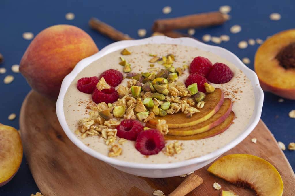 Peach Smoothie Bowl for Kids