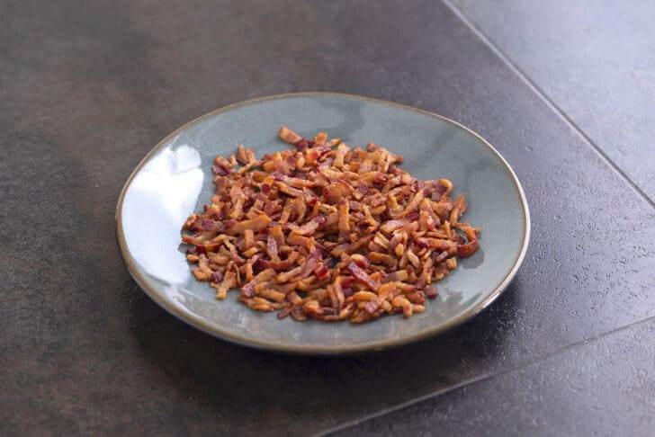 How to Make Bacon Bits from Frozen Bacon