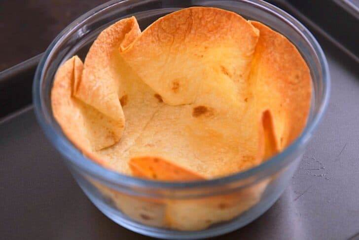 Bake until starting to crisp and browning around the edges.
