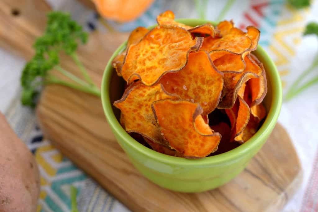 Baked Sweet Potato Chips