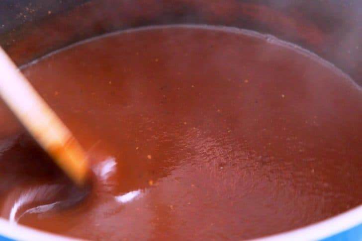 Simmer 10-15 minutes, stirring regularly.