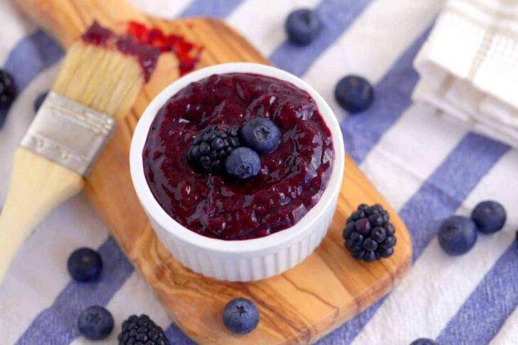 Homemade Berry BBQ Sauce