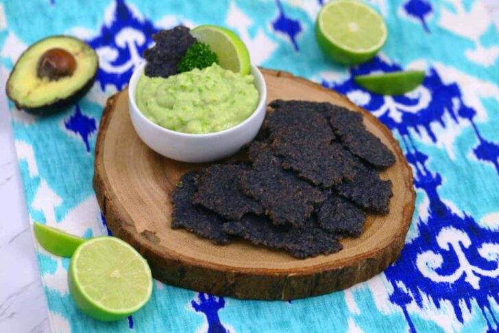 homemade black bean chips, bean chips, black bean tortilla chips, black bean chips recipe, bean chips recipe, how to make bean chips, black bean flour recipes, black bean crackers, vegan crackers, gluten free vegan cracker recipe, healthy avocado dip, how to make avocado dip