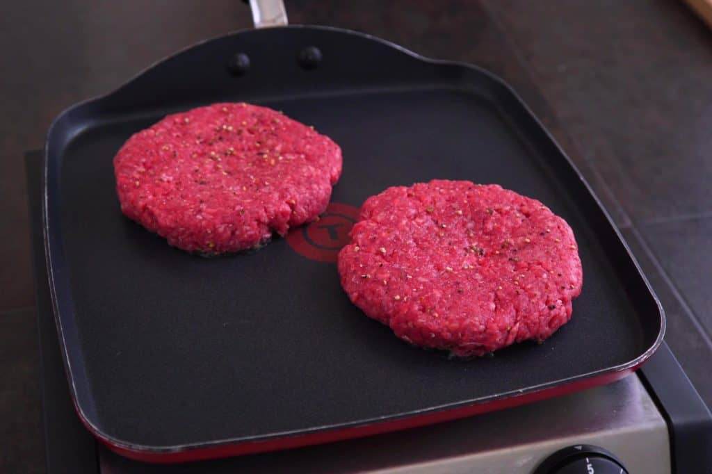 Cook on a hot pan for 3-5 minutes on each side, to desired donneness.