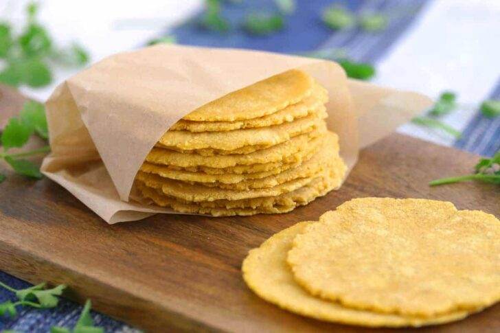 Homemade Corn Tortillas