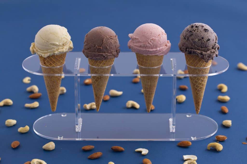 Homemade Almond Milk Ice Cream