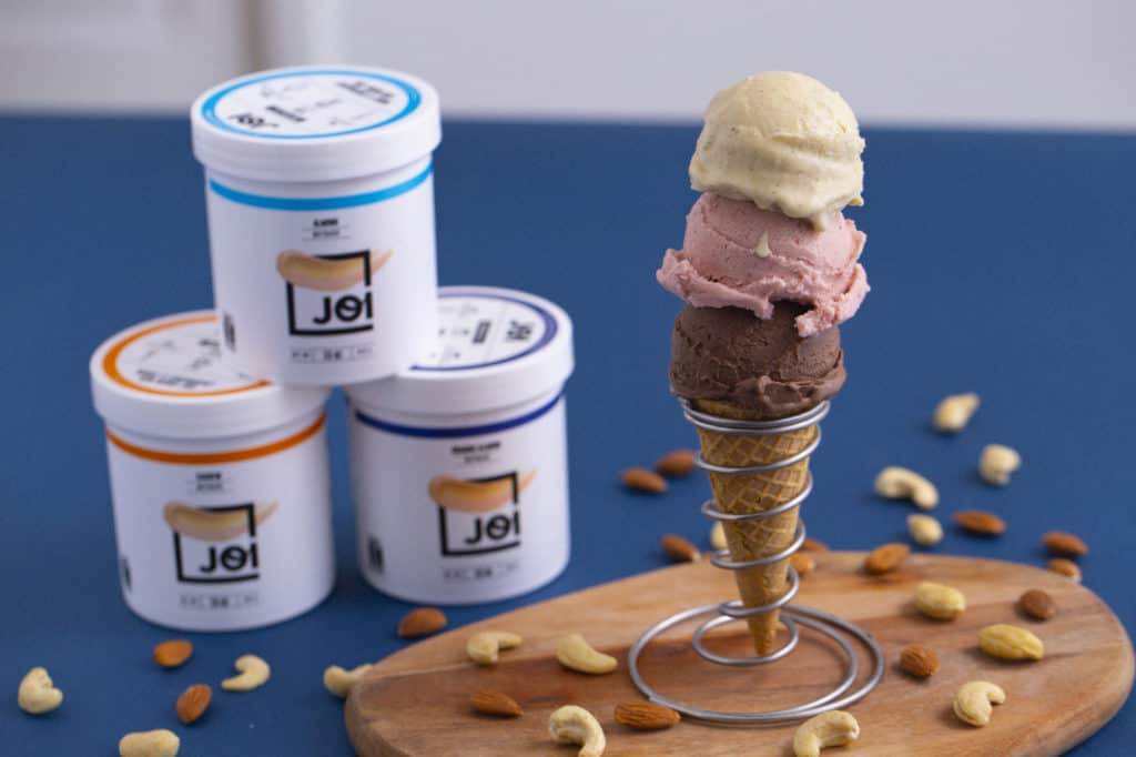How to make homemade dairy free ice cream with JOI plant bases