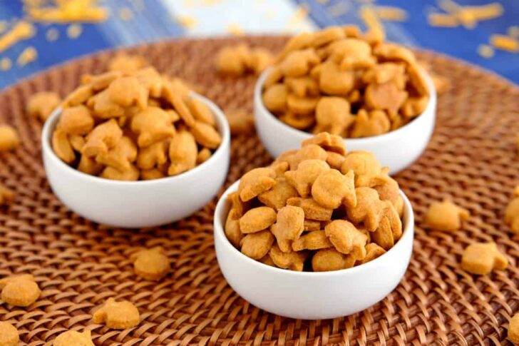 Homemade Goldfish Crackers