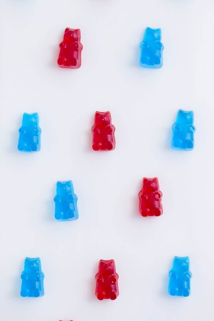 Homemade Gummy Bears with Jello