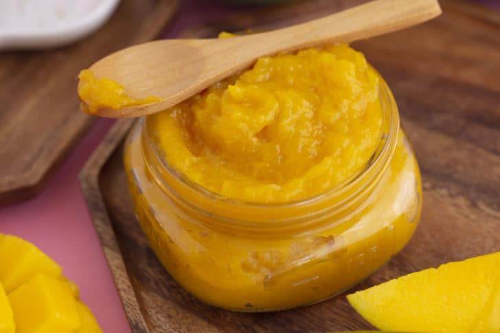 No Pectin Mango Jam